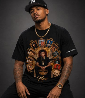 2024 Nas Thrown Albumography Autographed
