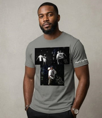 JAY-Z Nas Yankee Show Dap/Hug Autographed