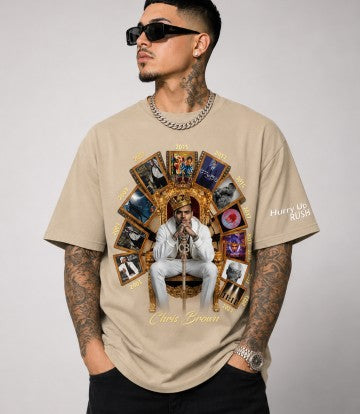Chris Breezy Throwns and Crowns Albumography White