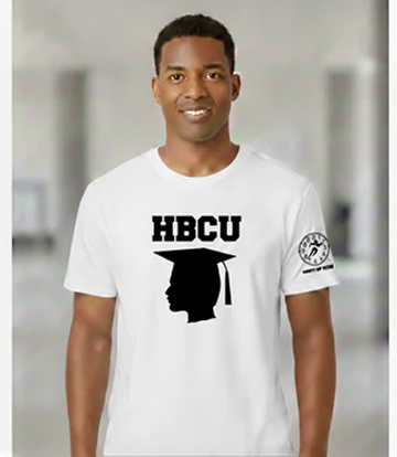 HBCU GRAD Men 1A WHT/BLK