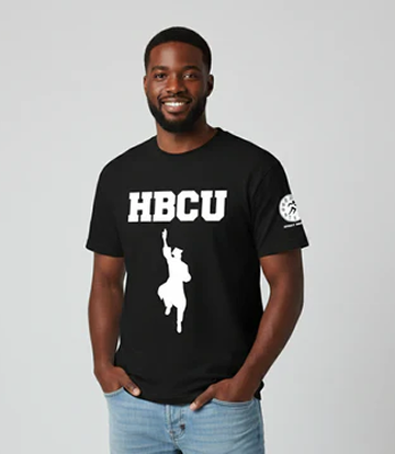HBCU GRAD Men 2A BLK Wht