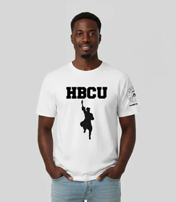 HBCU GRAD Men 2A Wht/Blk