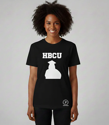 HBCU GRAD Women 1A BLK Wht