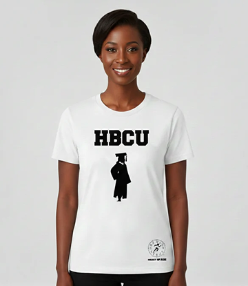 HBCU GRAD Women 2A Wht BLK