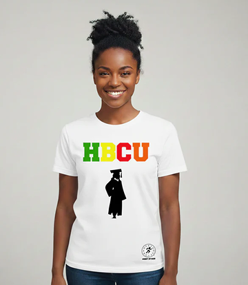 HBCU GRAD Women 2A Wht W/COLORS