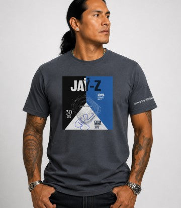 JAY-Z 30 Yankee Poster Autographed