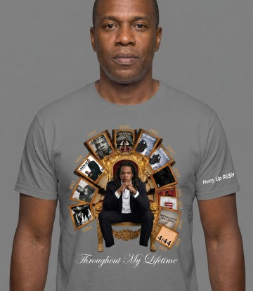 Throughout My Lifetime Throwns and Crowns Albumography JAY Z Autographed (Album Edition)