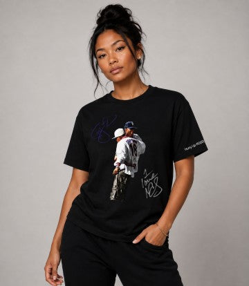 JAY-Z Nas 1 love Yankee Show Autographed