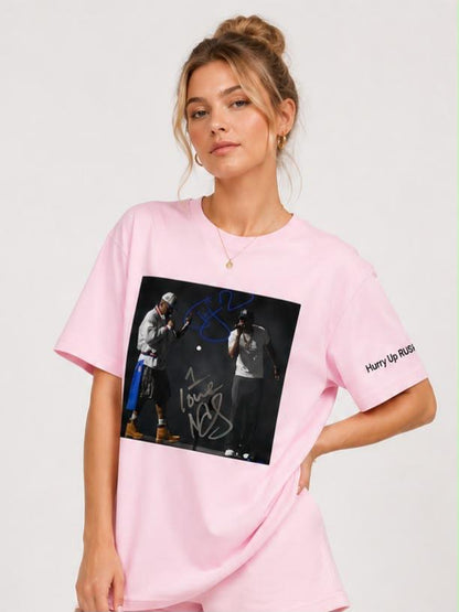 JAY-Z Nas Yankee Show 2 Kings 4 Autographed