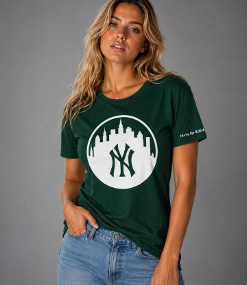 NY Yankee City White (cLeva Did It)